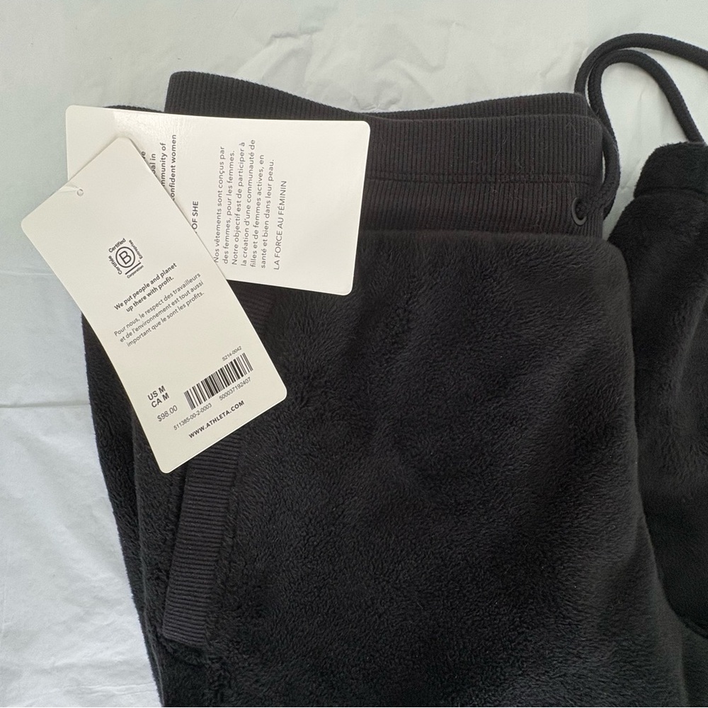 Athleta | Recover Cozy Jogger | Sz M | Black | NWT - Picture 6 of 9